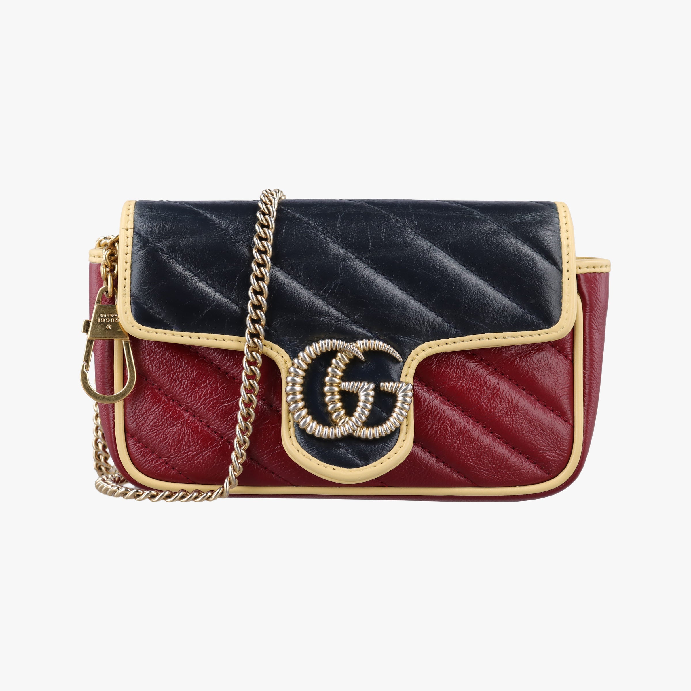 Pre-owned Gucci GG Marmont Multicolour Leather 574969 shoulderbag | stylenewstar