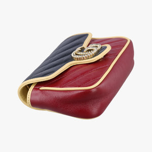 Pre-owned Gucci GG Marmont Multicolour Leather 574969 shoulderbag | stylenewstar