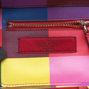 Pre-owned Valentino Rockstud Multicolour Leather  shoulderbag | stylenewstar