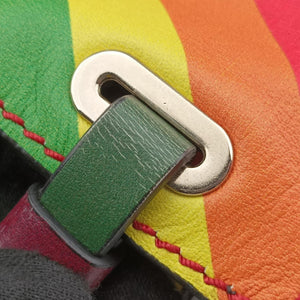 Pre-owned Valentino Rockstud Multicolour Leather  shoulderbag | stylenewstar