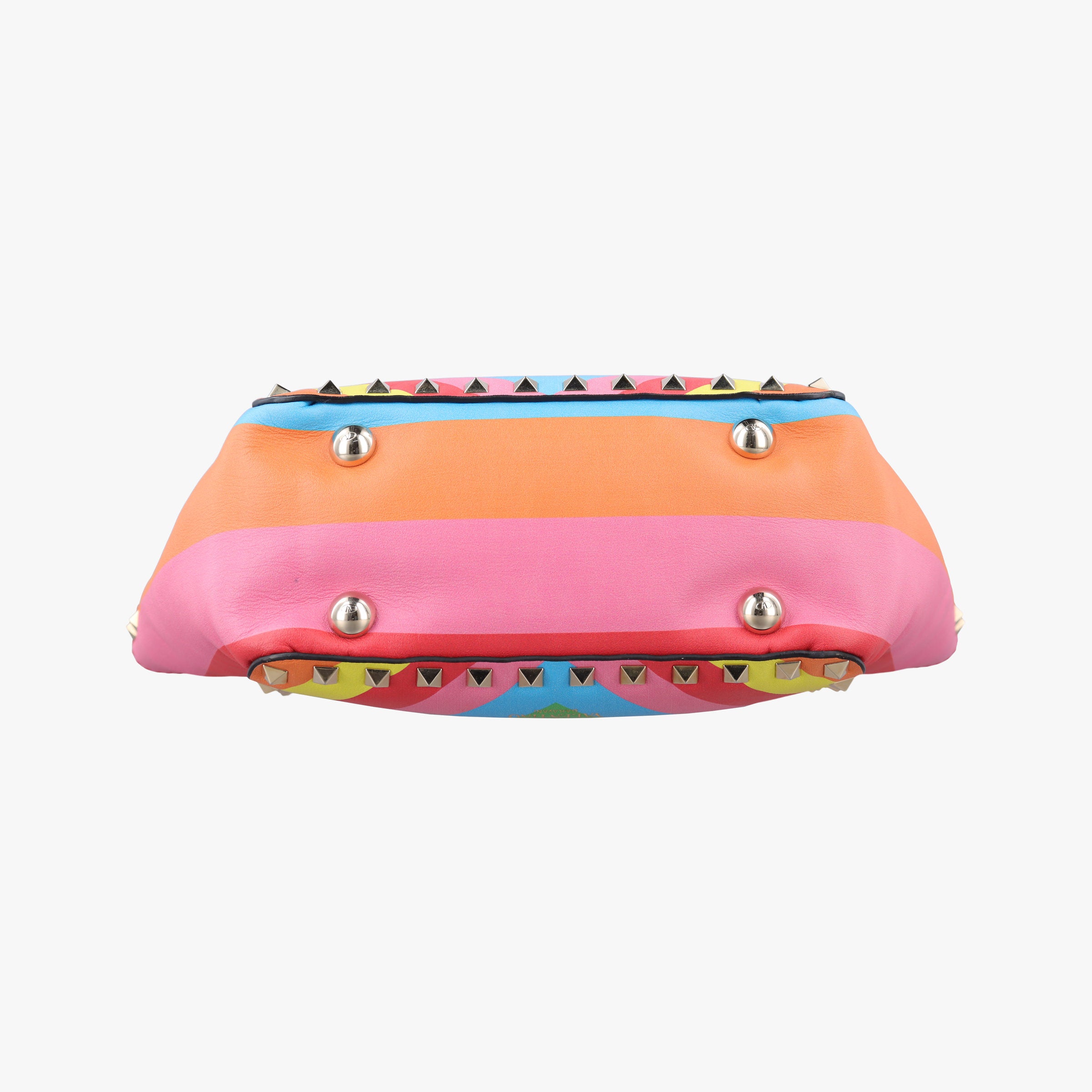 Pre-owned Valentino Rockstud Multicolour Leather  shoulderbag | stylenewstar
