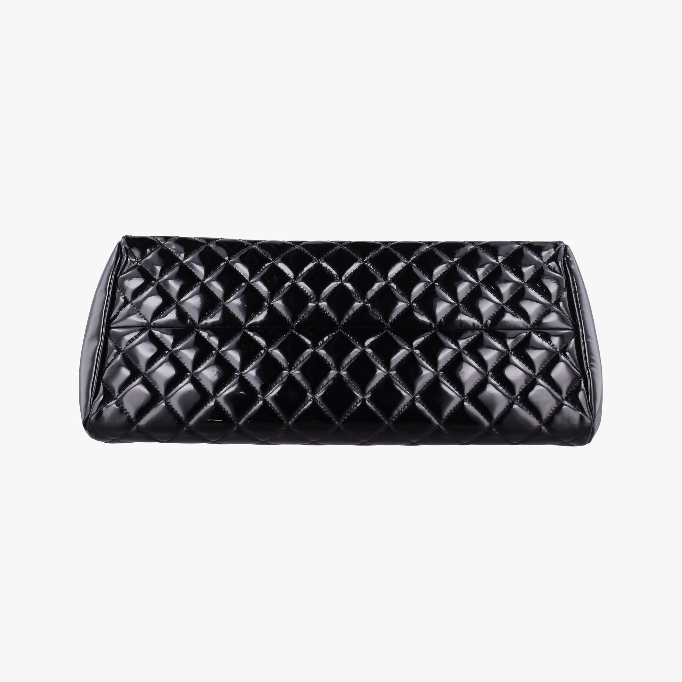 Secondhand Chanel Mademoiselle Bowling Black Patent leather A50557 shoulderbag | stylenewstar