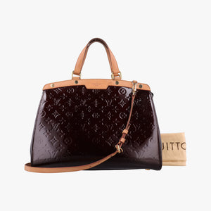 Pre-owned Louis Vuitton Brea MM ROUGE FAUVISTE Vernis M91690 shoulderbag | stylenewstar