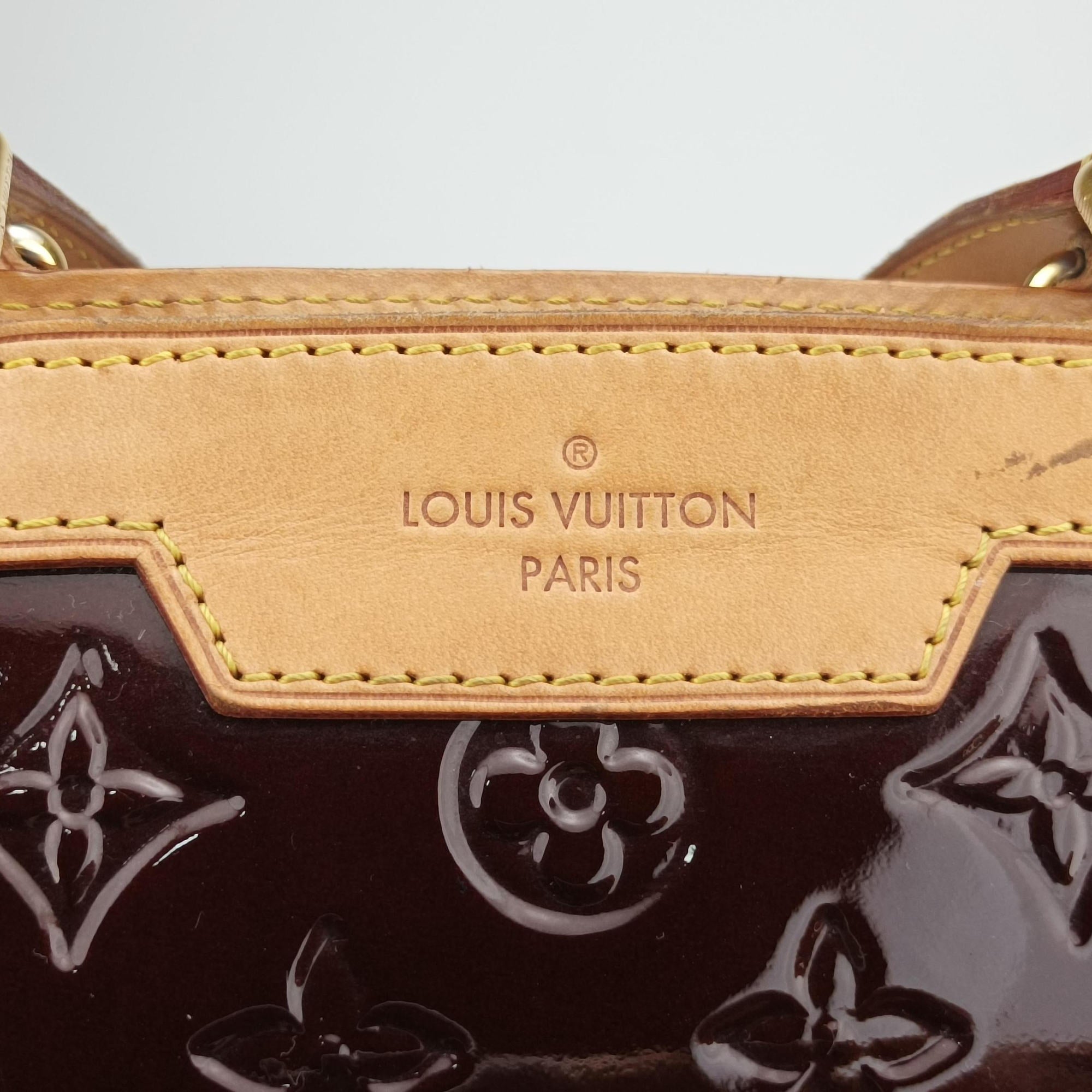 Pre-owned Louis Vuitton Brea MM ROUGE FAUVISTE Vernis M91690 shoulderbag | stylenewstar
