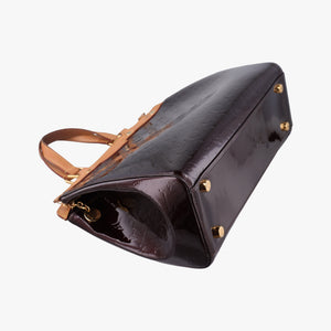Pre-owned Louis Vuitton Brea MM ROUGE FAUVISTE Vernis M91690 shoulderbag | stylenewstar