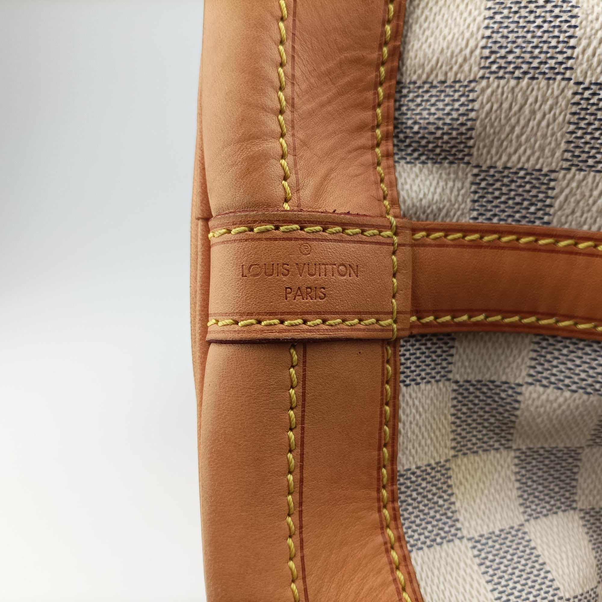 Pre-owned Louis Vuitton NOe Azur Damier Canvas N42222 shoulderbag | stylenewstar
