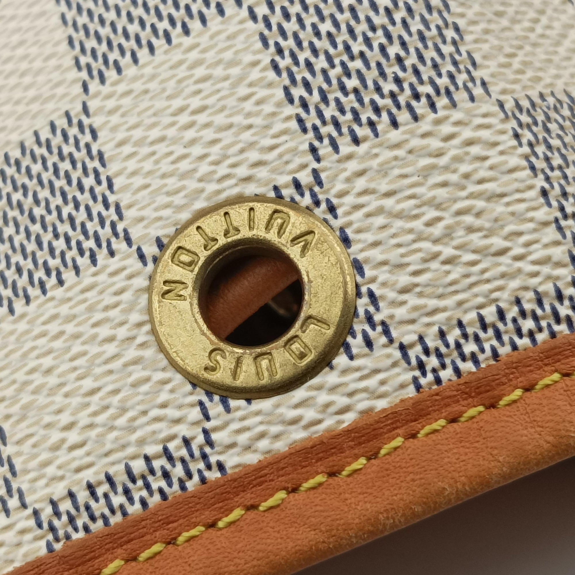 Pre-owned Louis Vuitton NOe Azur Damier Canvas N42222 shoulderbag | stylenewstar