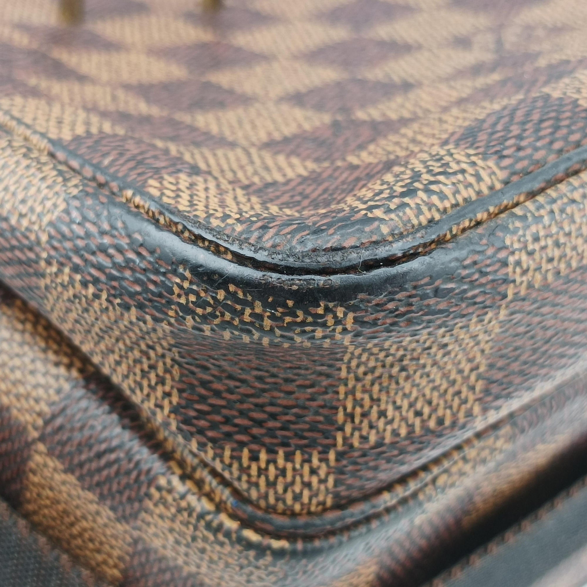Pre-owned Louis Vuitton BROADWAY EBENE Damier Canvas N42270 shoulderbag | stylenewstar