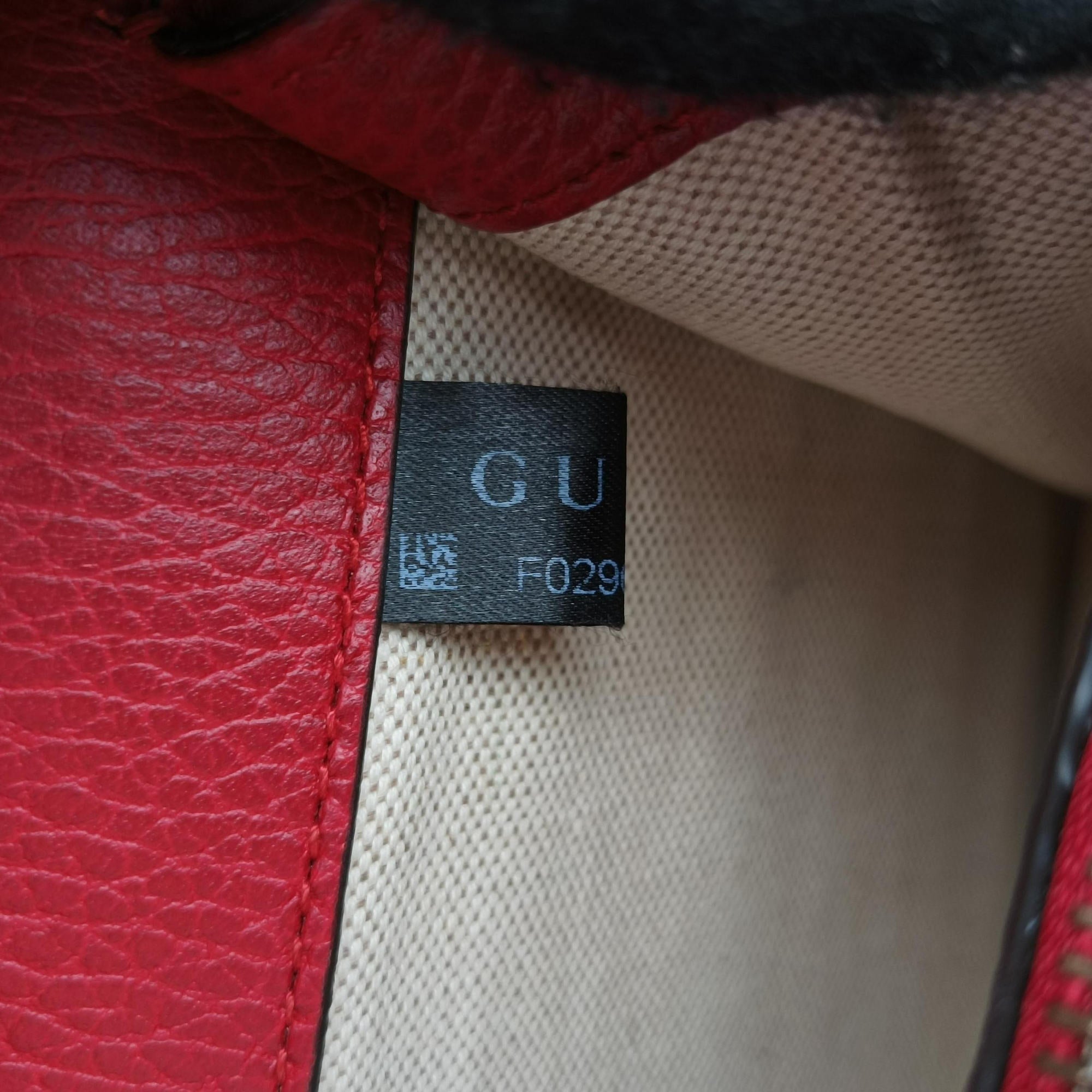 Pre-owned Gucci Dionysus Red Leather 400249 shoulderbag | stylenewstar