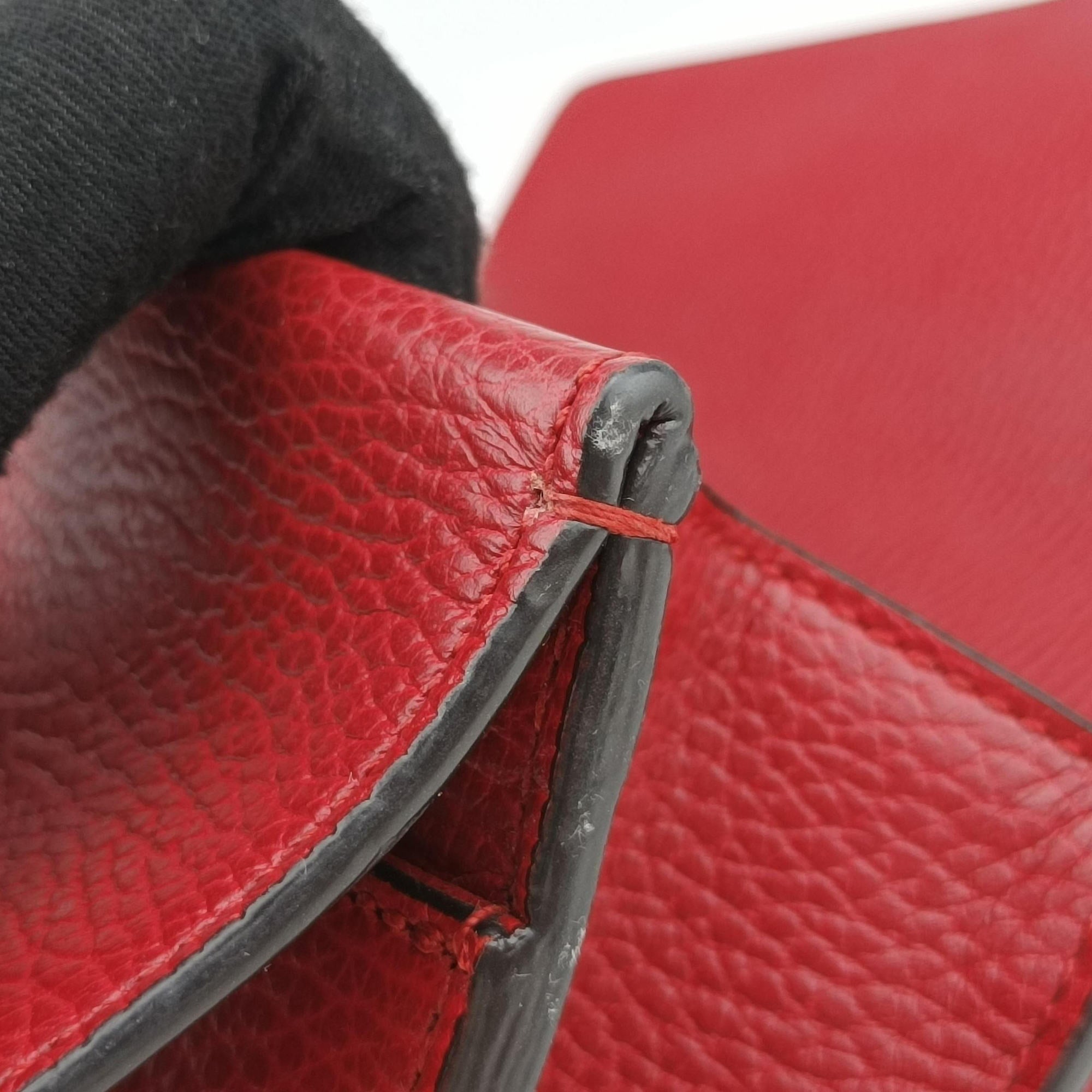 Pre-owned Gucci Dionysus Red Leather 400249 shoulderbag | stylenewstar
