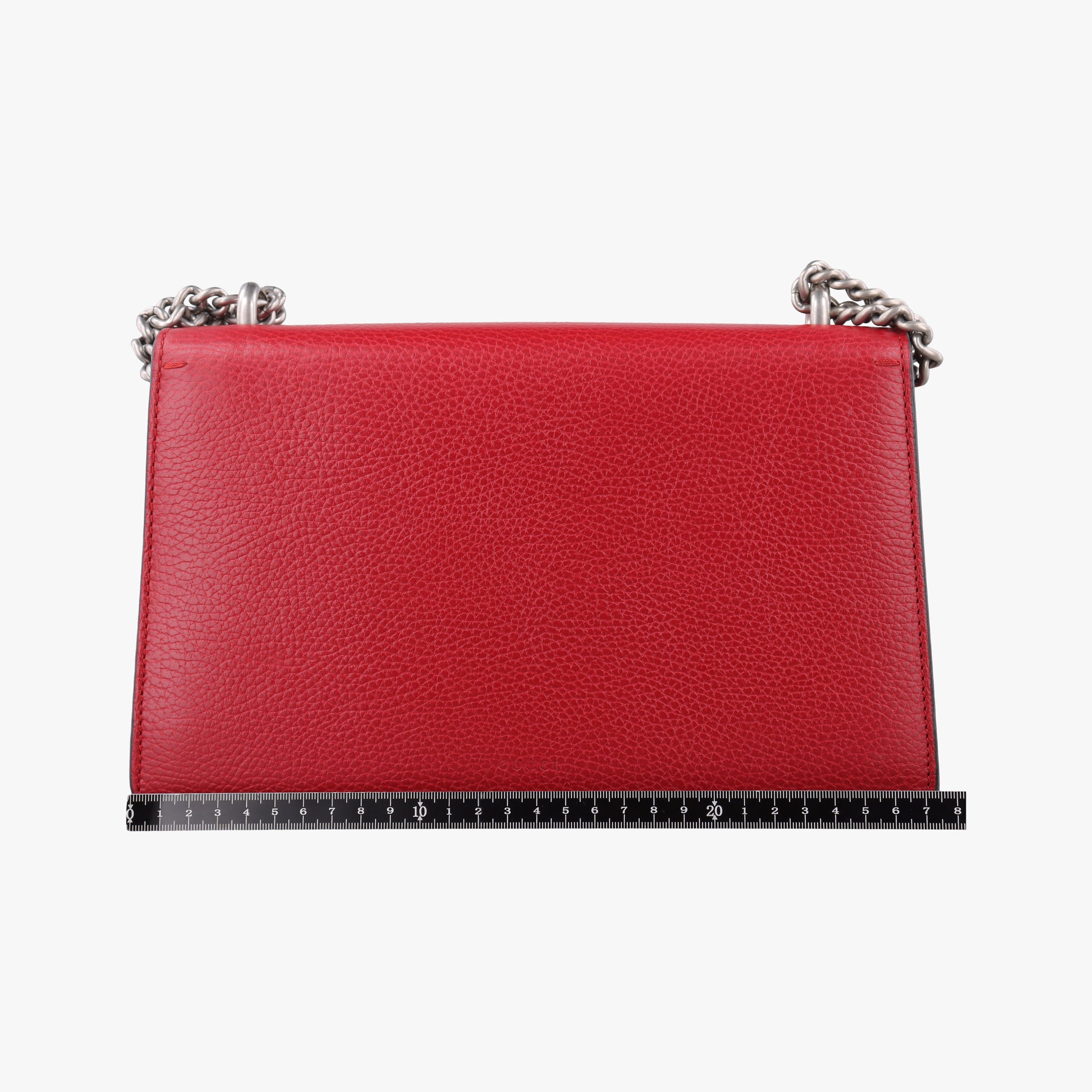 Pre-owned Gucci Dionysus Red Leather 400249 shoulderbag | stylenewstar
