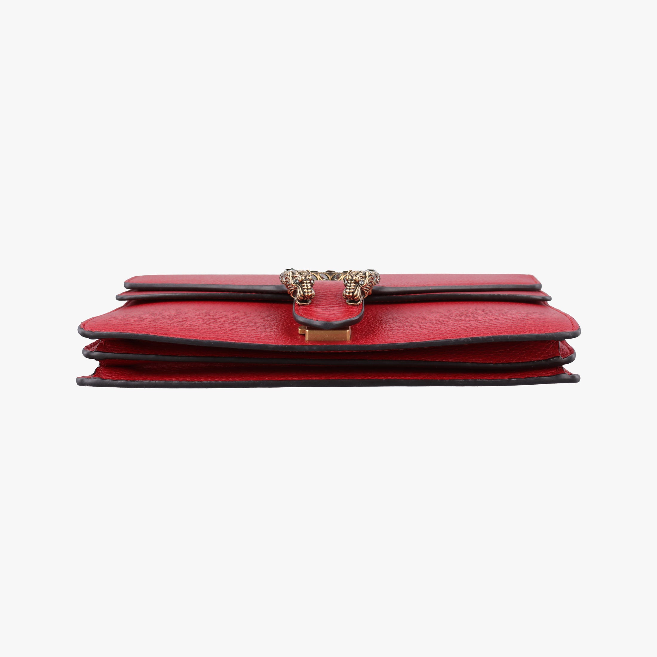 Pre-owned Gucci Dionysus Red Leather 400249 shoulderbag | stylenewstar