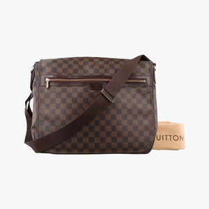 Pre-owned Louis Vuitton SPENCER EBENE Damier　Canvas N58021 shoulderbag | stylenewstar
