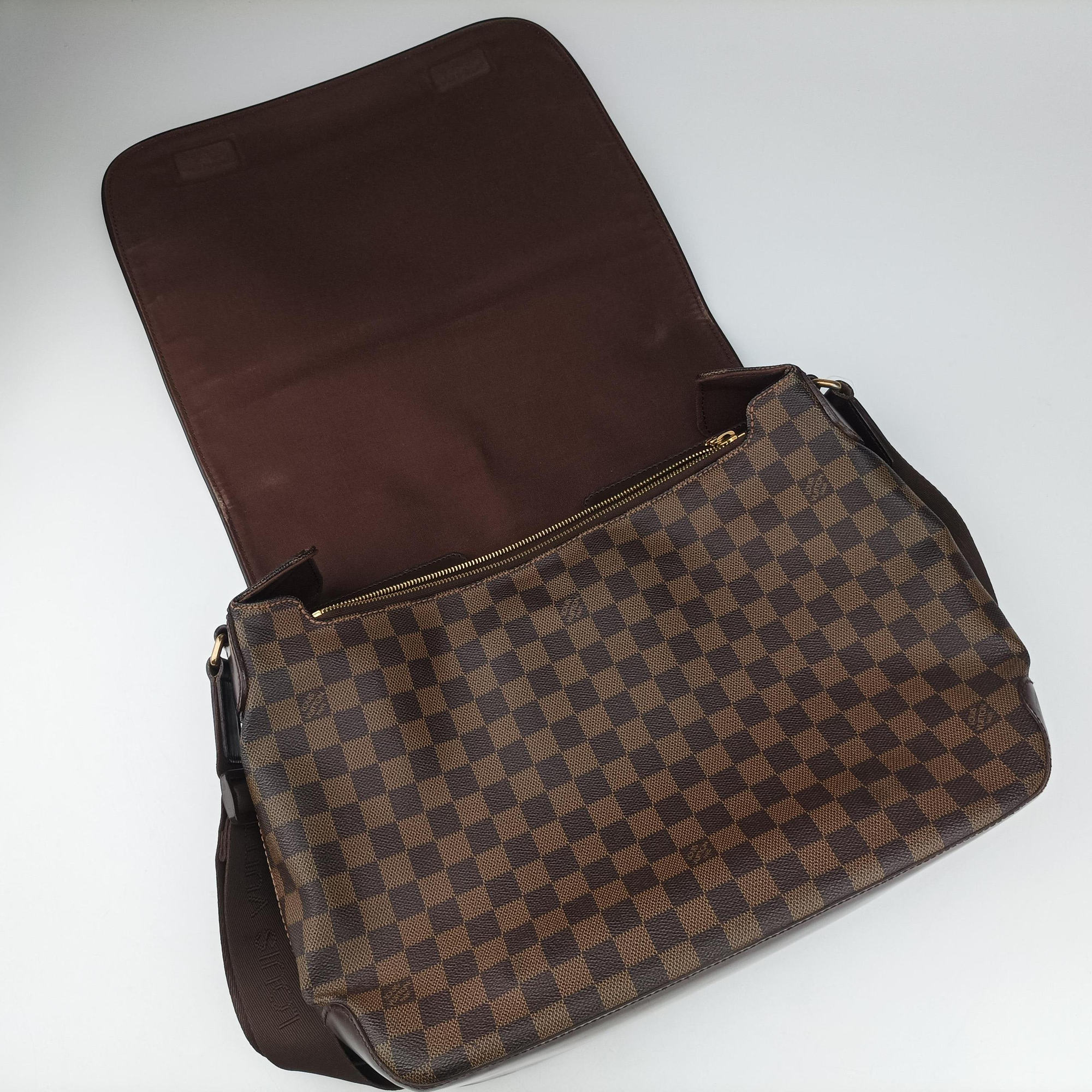Pre-owned Louis Vuitton SPENCER EBENE Damier　Canvas N58021 shoulderbag | stylenewstar