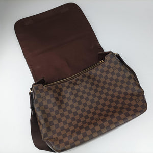 Pre-owned Louis Vuitton SPENCER EBENE Damier　Canvas N58021 shoulderbag | stylenewstar