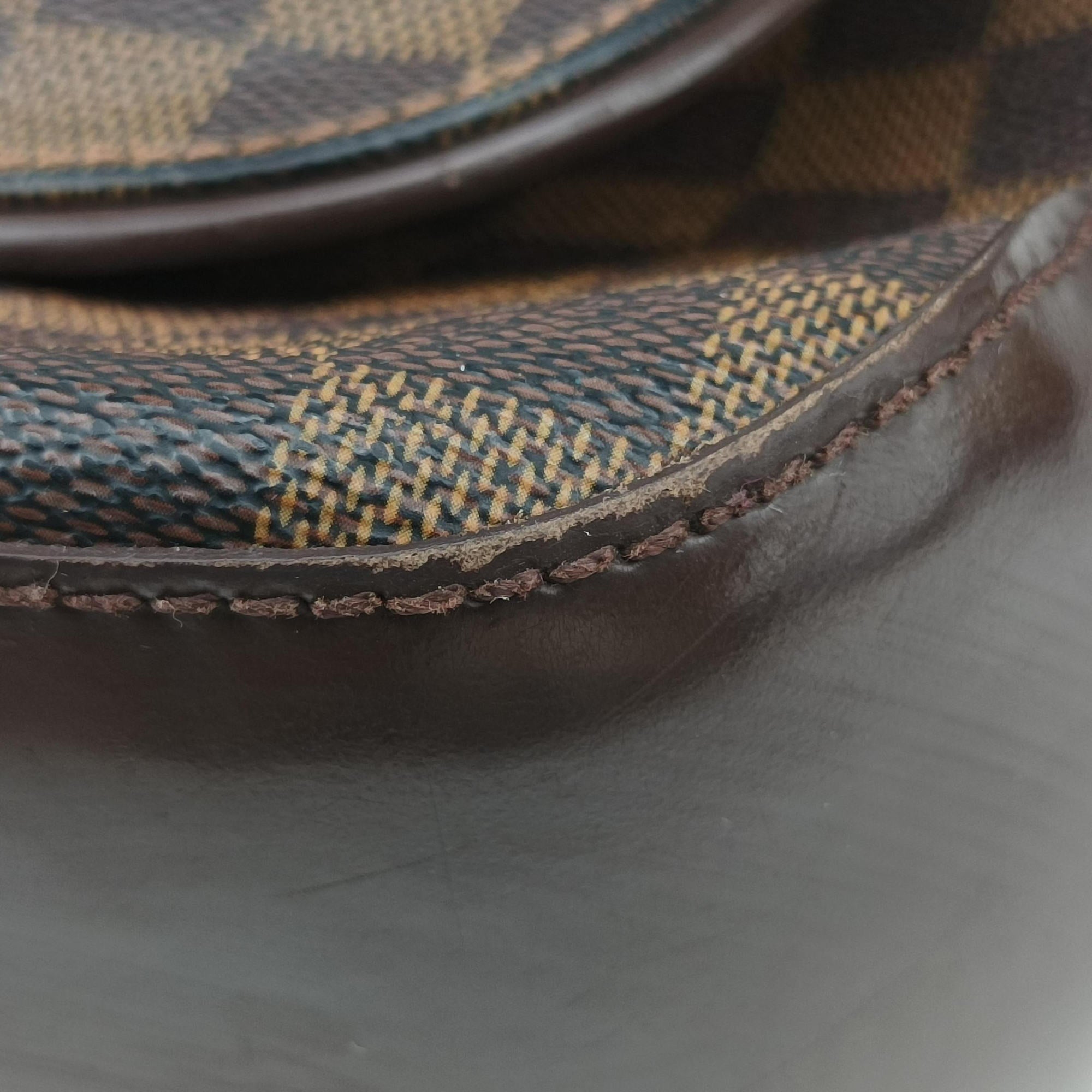 Pre-owned Louis Vuitton SPENCER EBENE Damier　Canvas N58021 shoulderbag | stylenewstar
