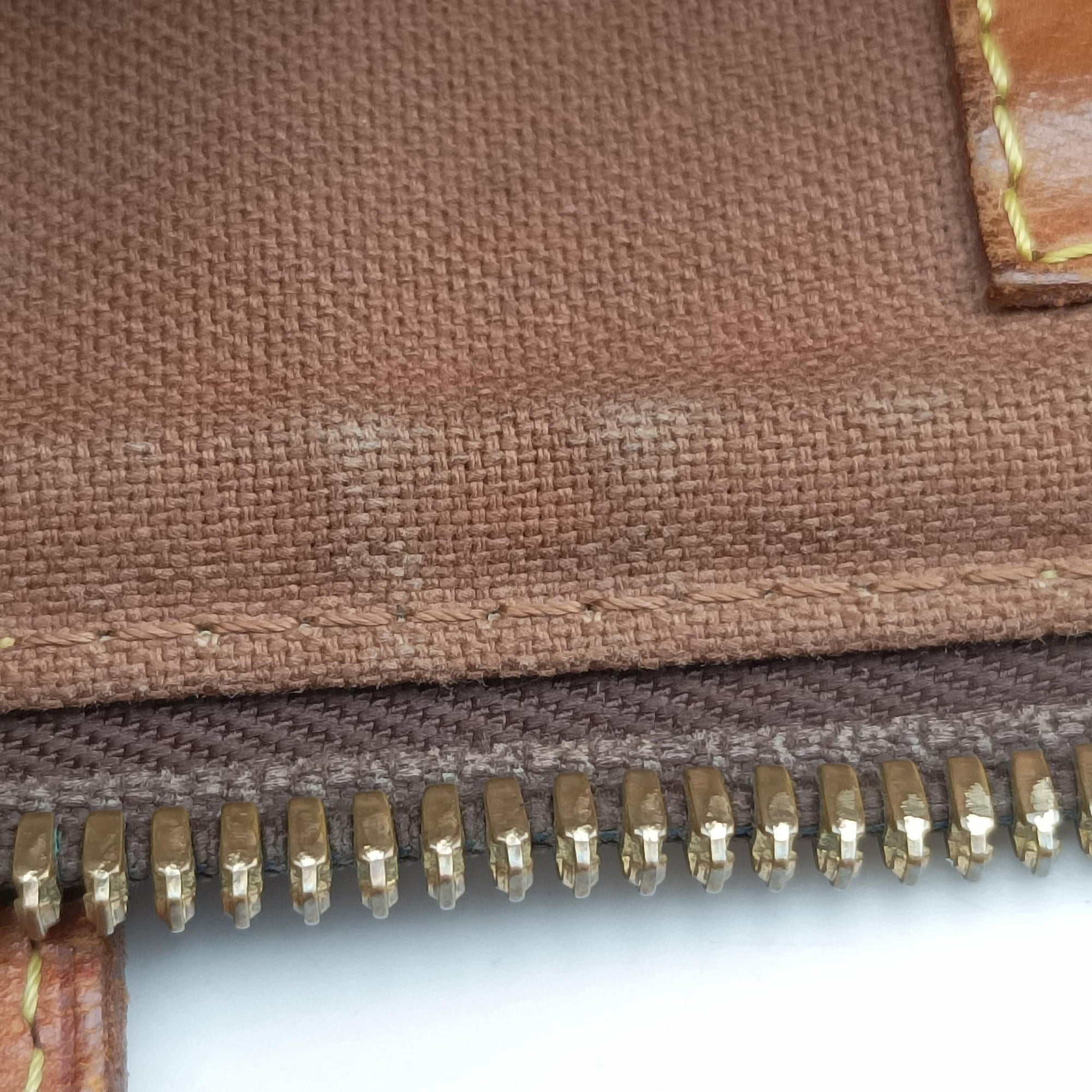 Pre-owned Louis Vuitton PALERMO PM brown Monogram Canvas M40145 shoulderbag | stylenewstar