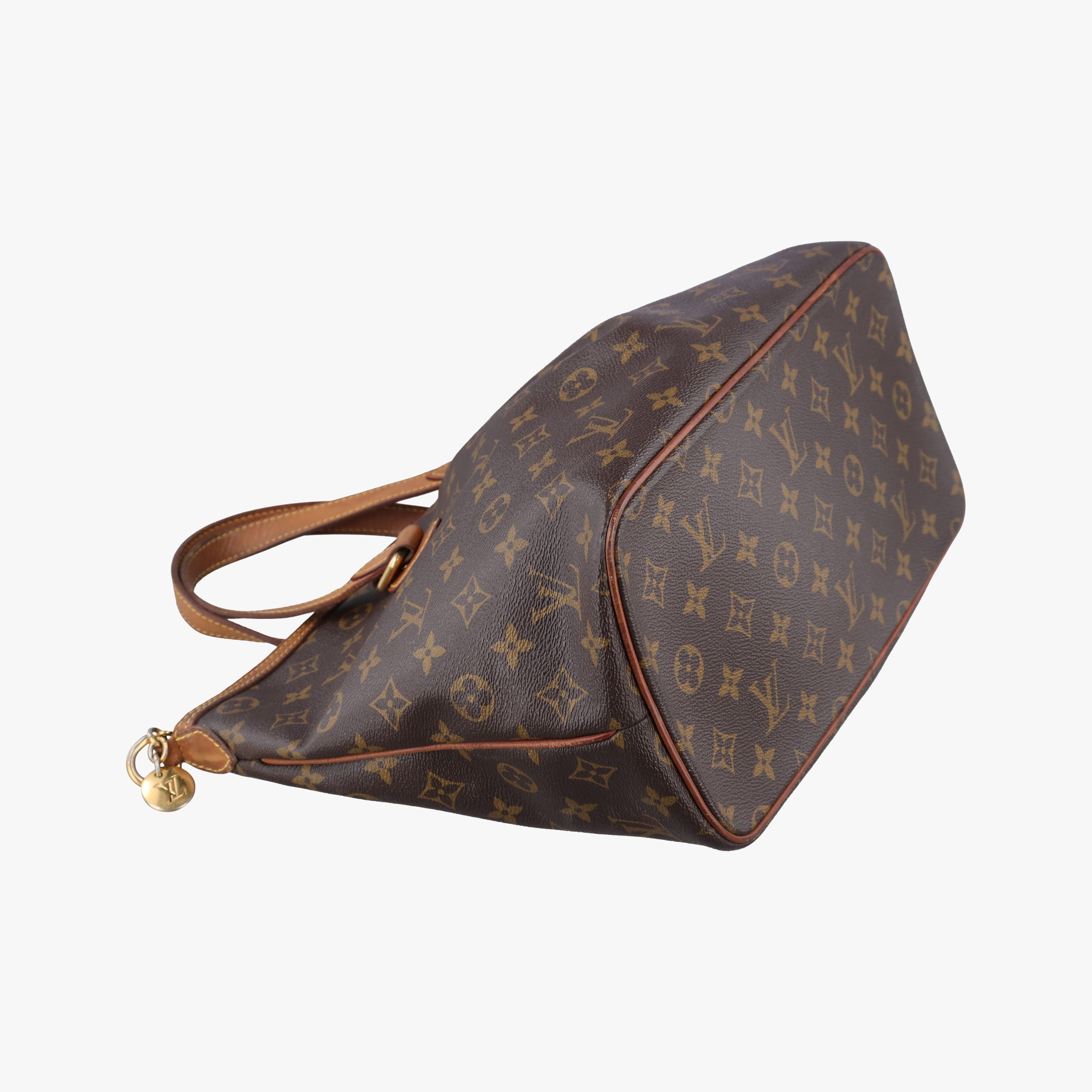 Pre-owned Louis Vuitton PALERMO PM brown Monogram Canvas M40145 shoulderbag | stylenewstar