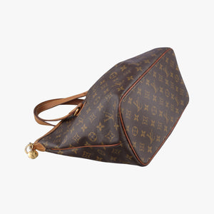 Pre-owned Louis Vuitton PALERMO PM brown Monogram Canvas M40145 shoulderbag | stylenewstar
