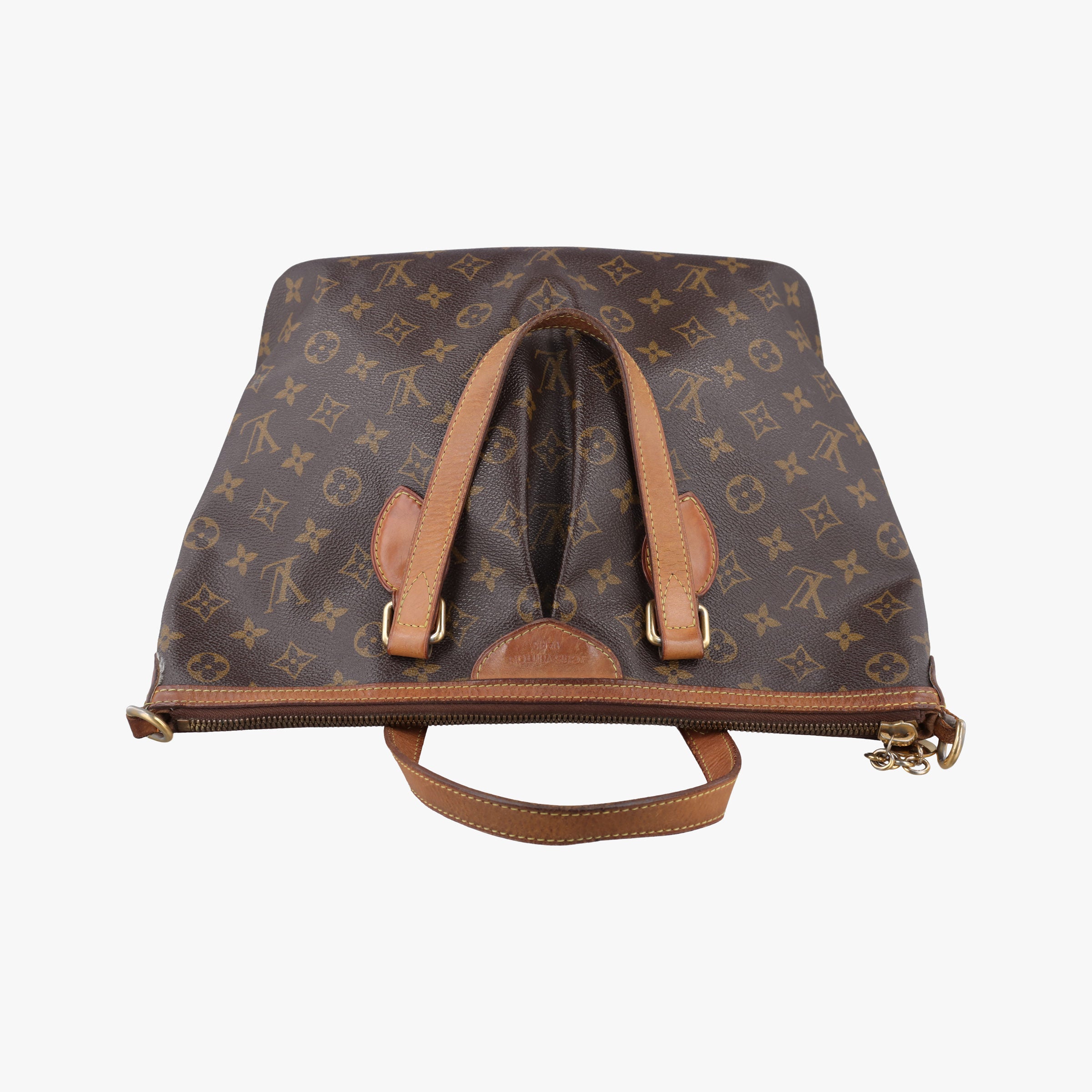 Pre-owned Louis Vuitton PALERMO PM brown Monogram Canvas M40145 shoulderbag | stylenewstar
