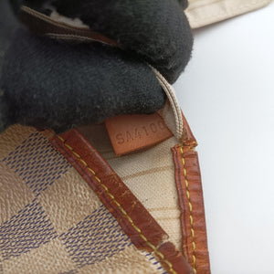 Vintage Louis Vuitton Neverfull MM Azur Damier Canvas N51107 handbag | stylenewstar