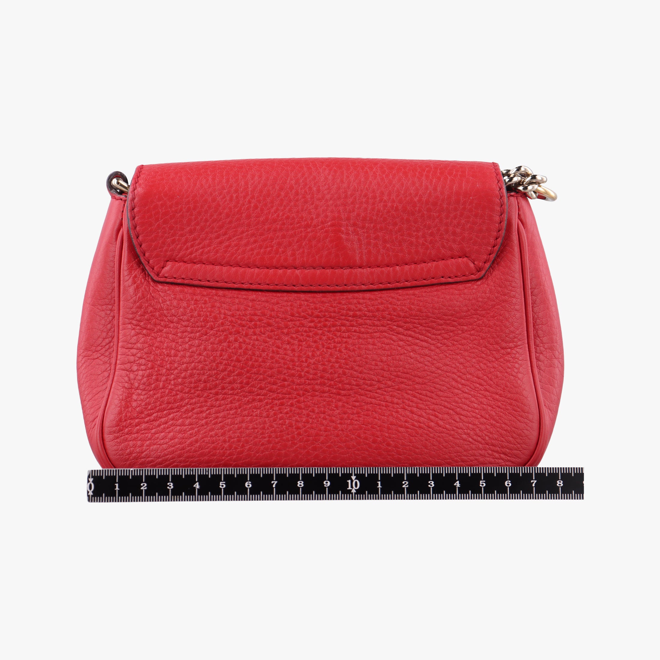 Pre-owned Gucci Soho Red Leather 323190 shoulderbag | stylenewstar