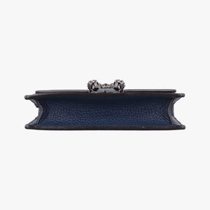 Pre-owned Gucci Dionysus Blue Leather 476432 shoulderbag | stylenewstar