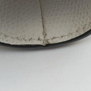 Vintage Christian Dior Saddle White Leather  handbag | stylenewstar