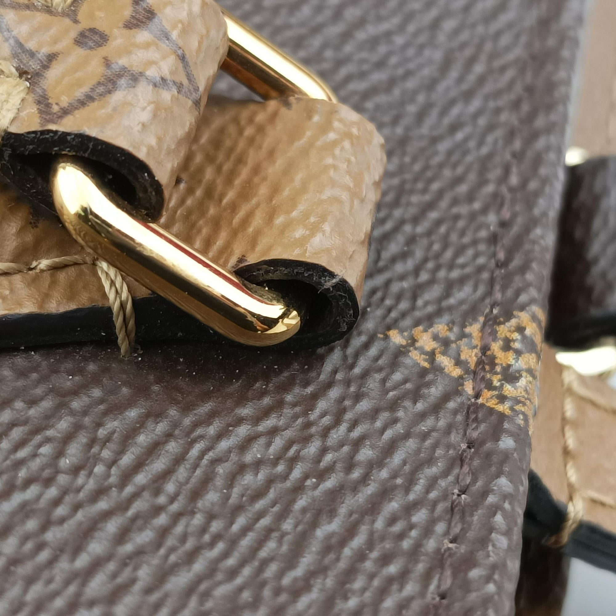 Vintage Louis Vuitton On the Go GM Brown Monogram Canvas M45320 handbag | stylenewstar