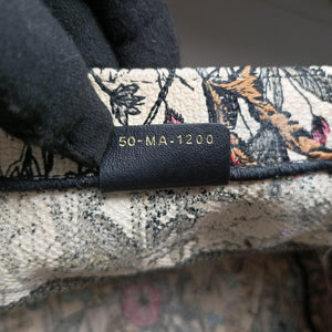 Pre-owned Christian Dior Book Tote Multicolour Jacquard  handbag | stylenewstar