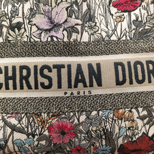Pre-owned Christian Dior Book Tote Multicolour Jacquard  handbag | stylenewstar