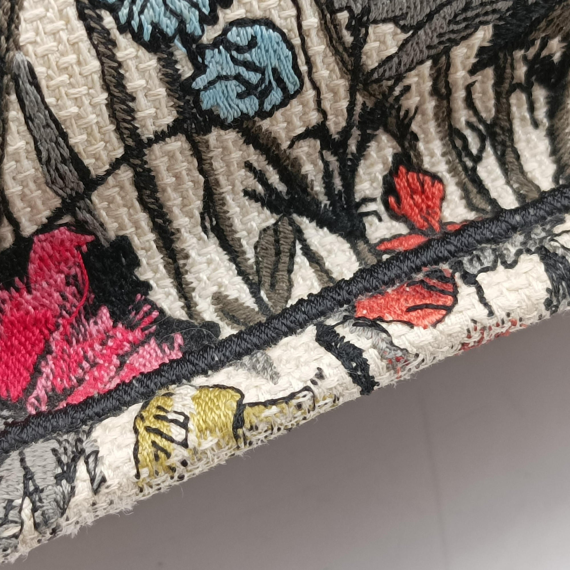 Pre-owned Christian Dior Book Tote Multicolour Jacquard  handbag | stylenewstar