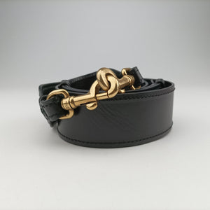 Pre-owned Christian Dior Mini D-Bee Black Leather  shoulderbag | stylenewstar