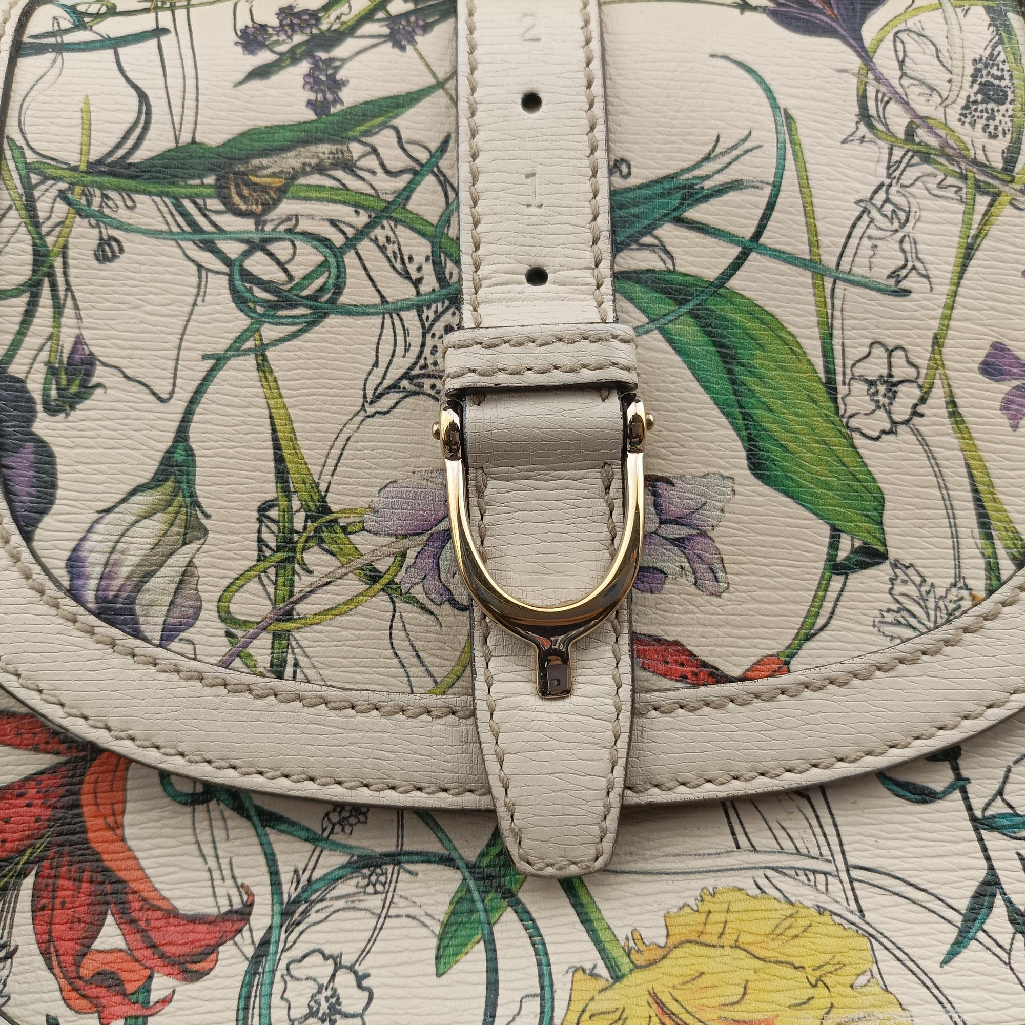 Pre-owned Gucci Nice GG Supreme Multicolour Leather 336749 shoulderbag | stylenewstar