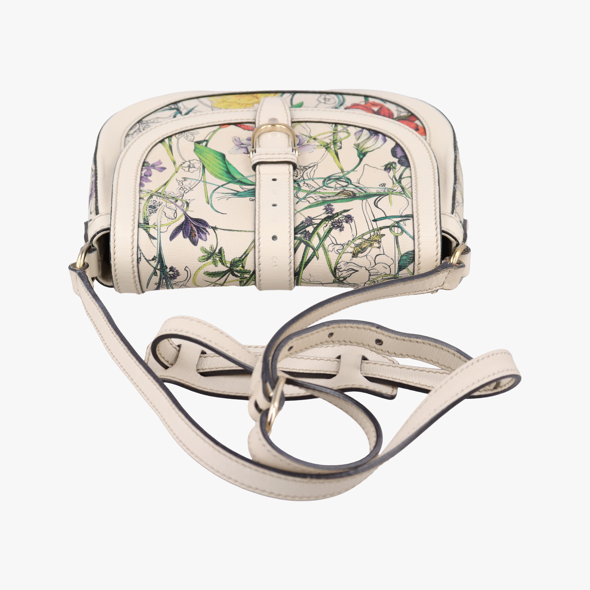 Pre-owned Gucci Nice GG Supreme Multicolour Leather 336749 shoulderbag | stylenewstar