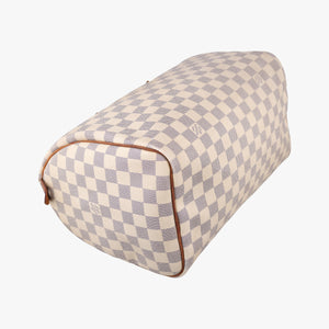 Pre-owned Louis Vuitton Speedy 30 AZUR Damier Canvas N41533 handbag | stylenewstar