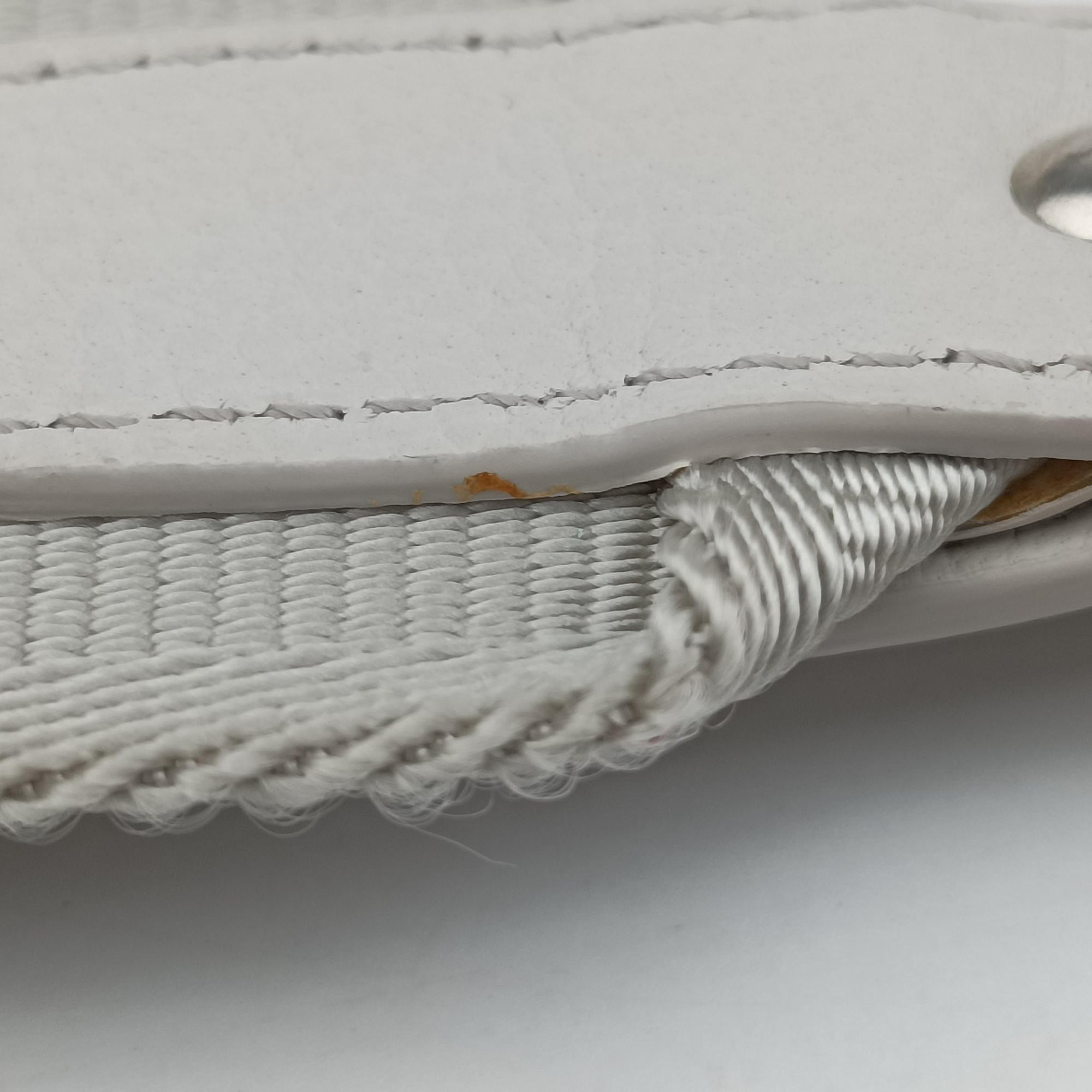 Pre-owned Christian Dior Saddle White Jacquard × Leather  bum bag/waist bag | stylenewstar