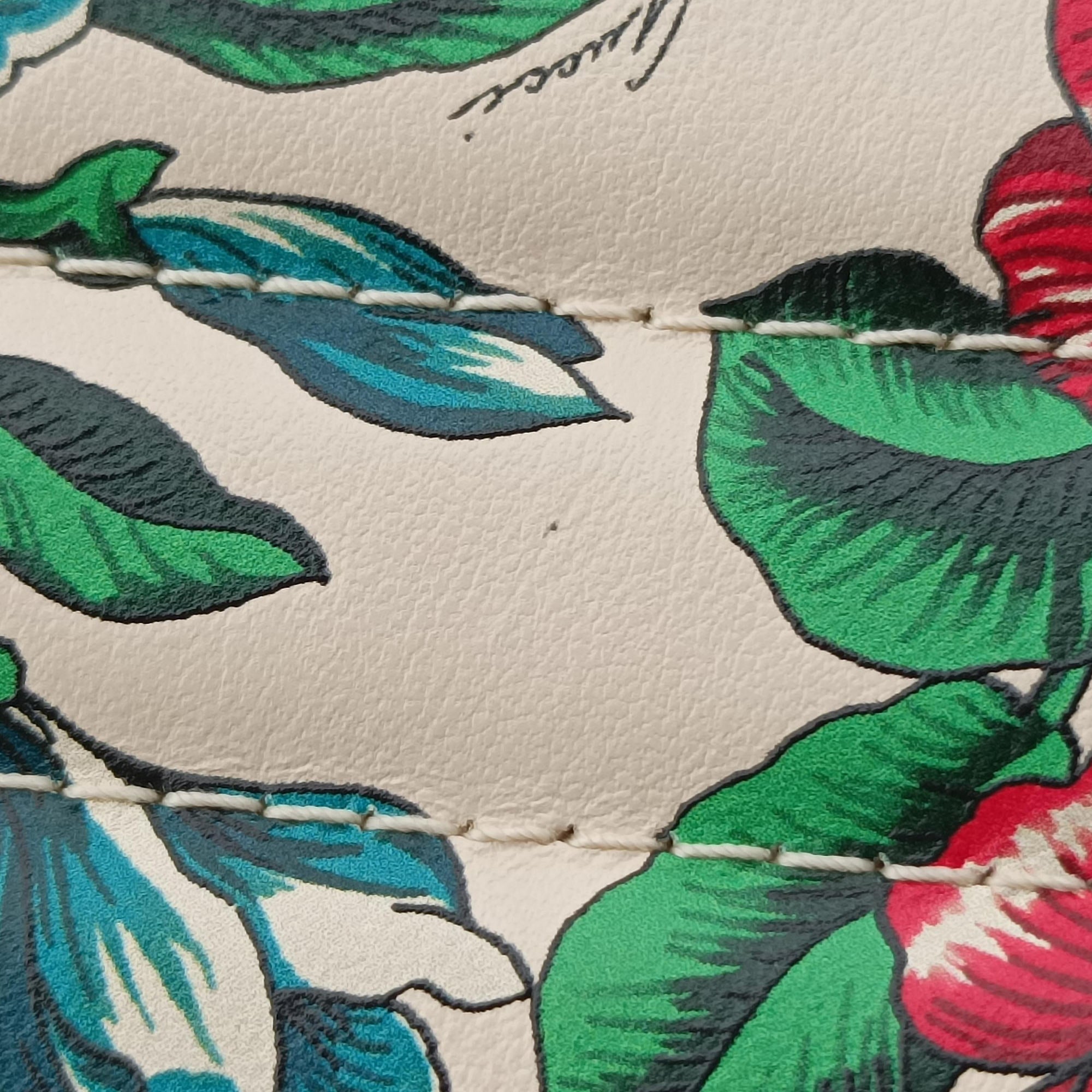 Vintage Gucci GG Marmont Flower Print Heart Multicolour Leather 740355 shoulderbag | stylenewstar