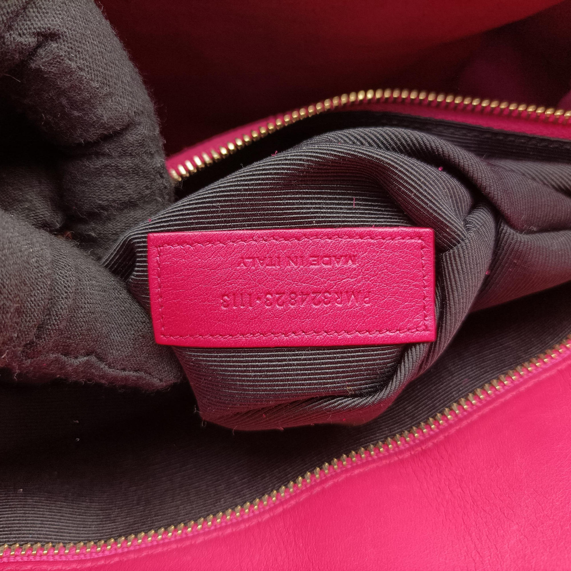 Vintage Yves Saint Laurent SAC DE JOUR Rose Leather 324823 handbag | stylenewstar