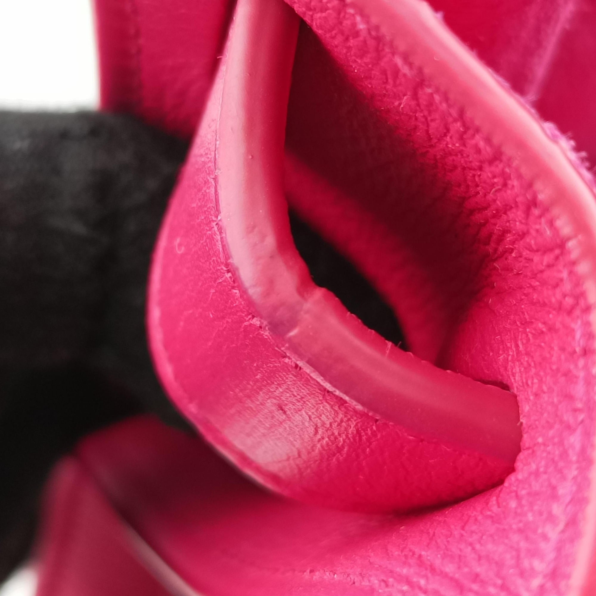 Vintage Yves Saint Laurent SAC DE JOUR Rose Leather 324823 handbag | stylenewstar