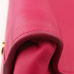 Vintage Yves Saint Laurent SAC DE JOUR Rose Leather 324823 handbag | stylenewstar