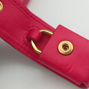 Vintage Yves Saint Laurent SAC DE JOUR Rose Leather 324823 handbag | stylenewstar