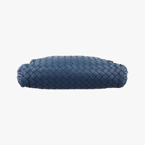 Vintage Bottega Veneta NODINI Intrecciato Blue lambskin  shoulderbag | stylenewstar
