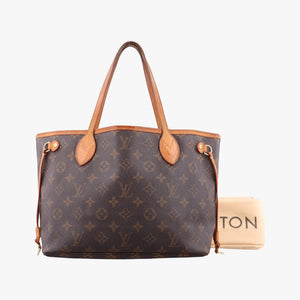 Pre-owned Louis Vuitton NEVERFULL GM Brown Monogram Canvas M40156 handbag | stylenewstar