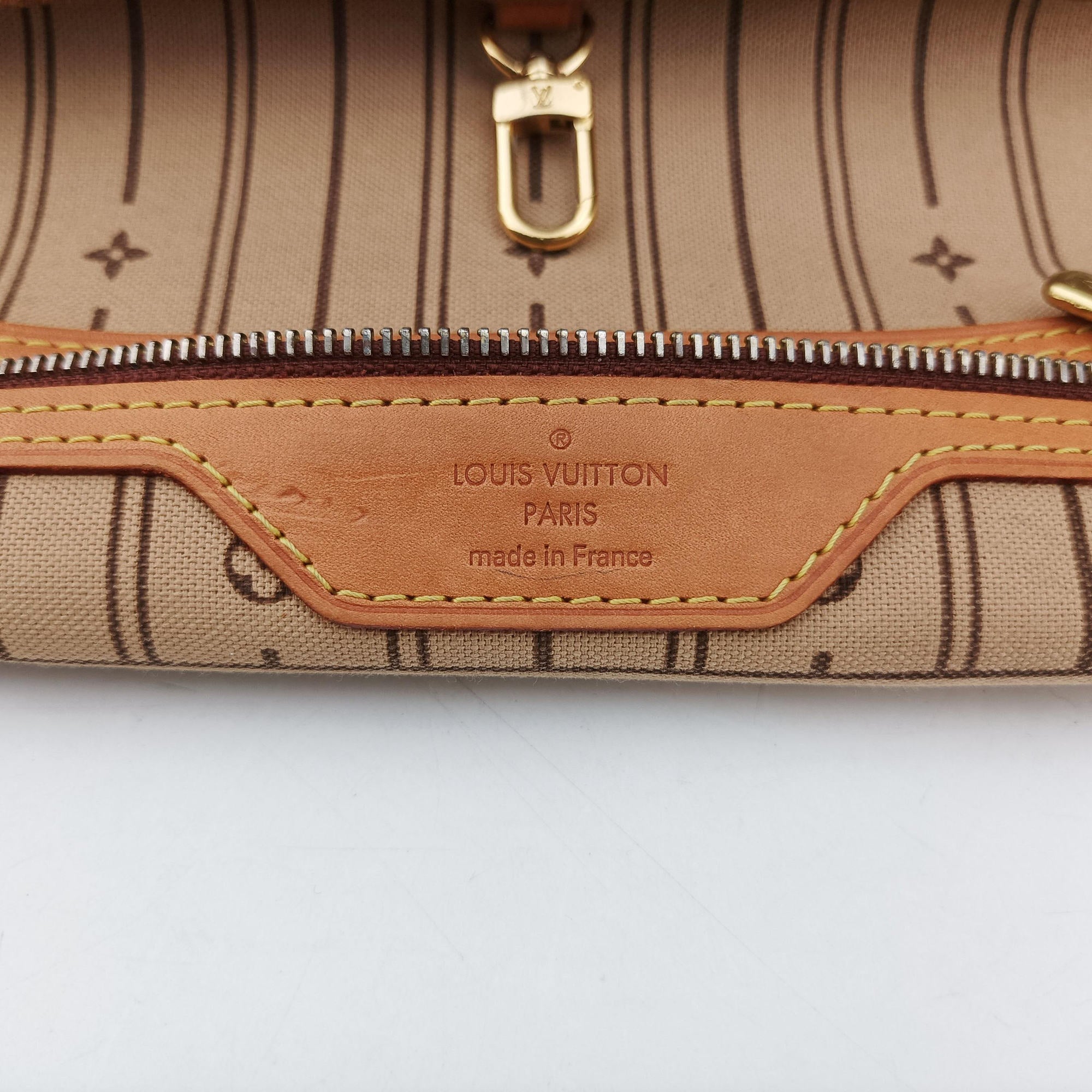 Pre-owned Louis Vuitton NEVERFULL GM Brown Monogram Canvas M40156 handbag | stylenewstar