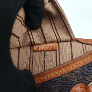 Pre-owned Louis Vuitton NEVERFULL GM Brown Monogram Canvas M40156 handbag | stylenewstar