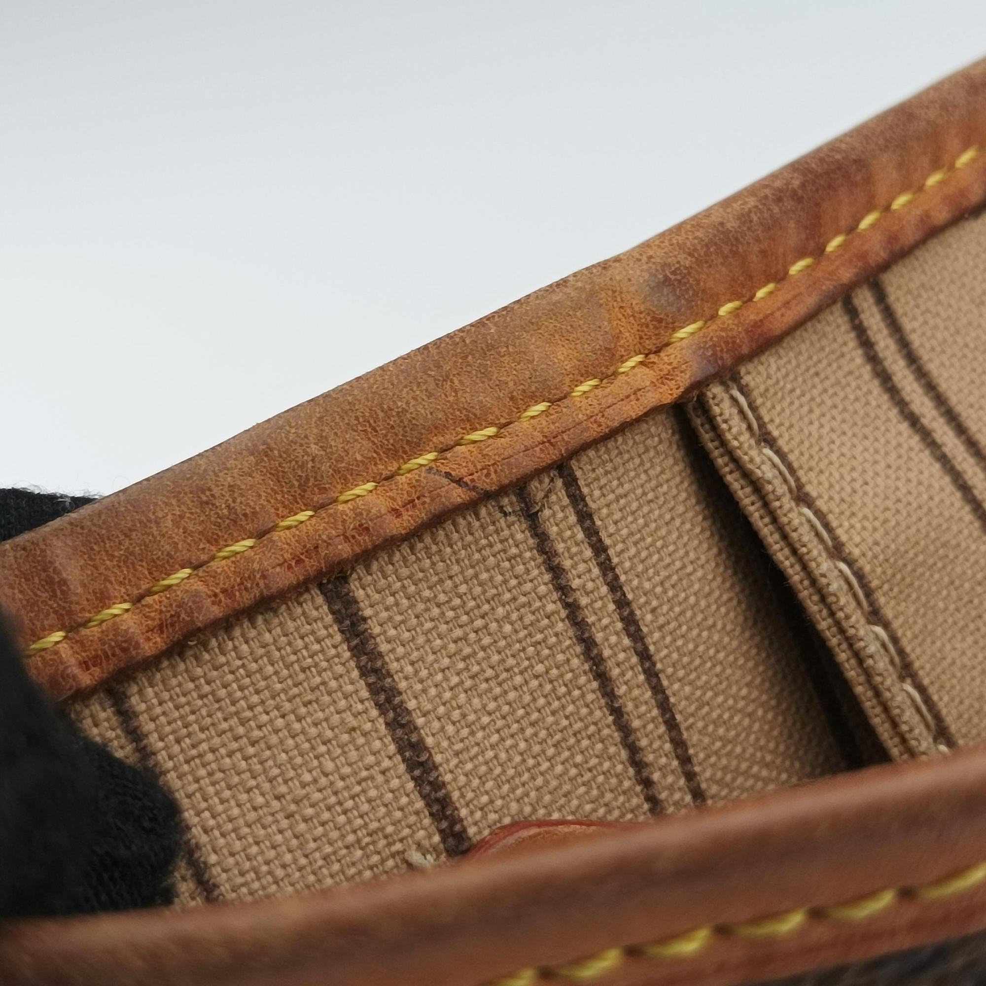Pre-owned Louis Vuitton NEVERFULL GM Brown Monogram Canvas M40156 handbag | stylenewstar