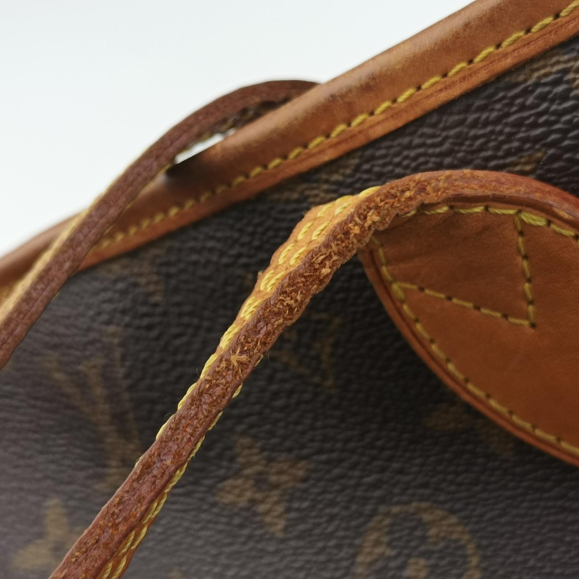 Pre-owned Louis Vuitton NEVERFULL GM Brown Monogram Canvas M40156 handbag | stylenewstar