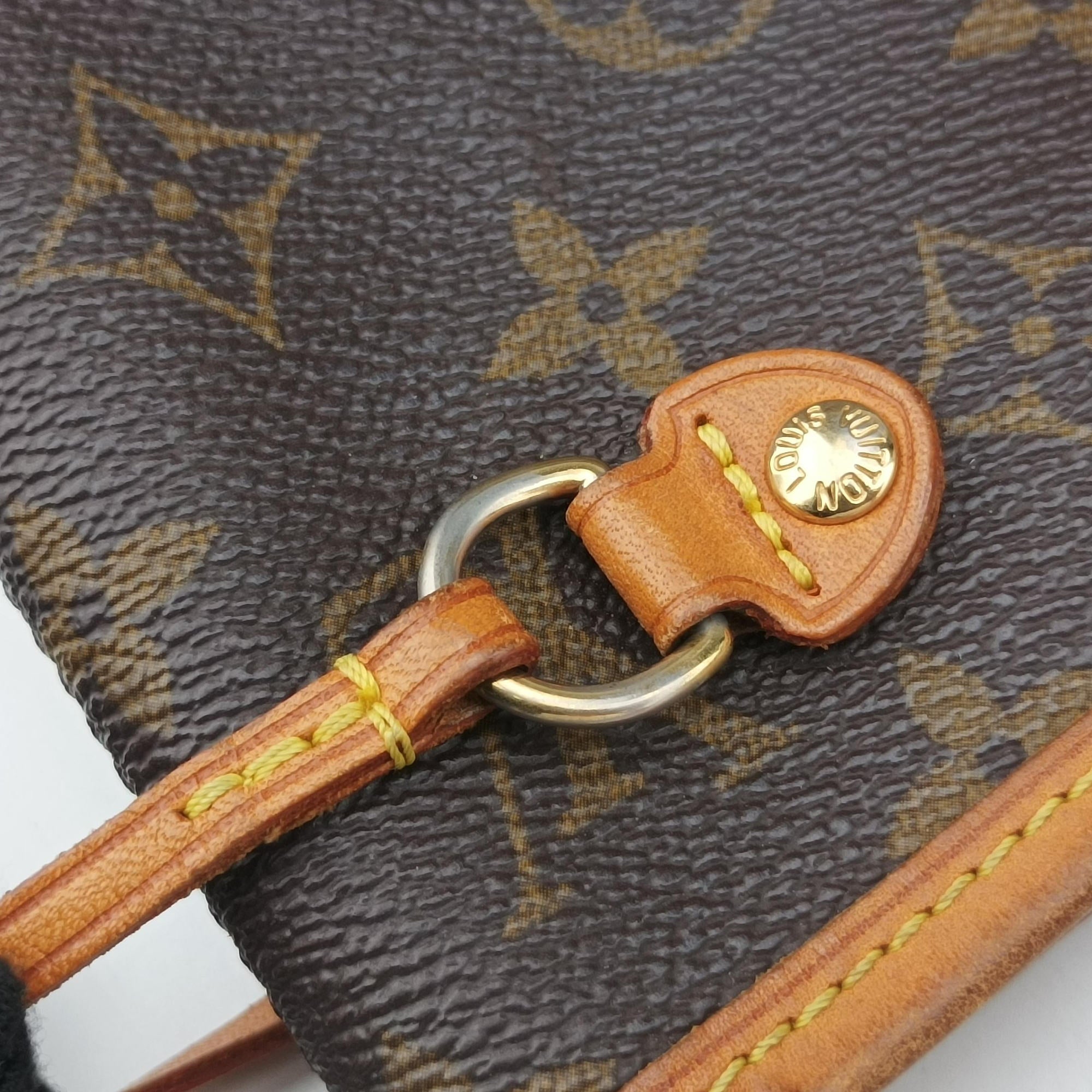 Pre-owned Louis Vuitton NEVERFULL GM Brown Monogram Canvas M40156 handbag | stylenewstar