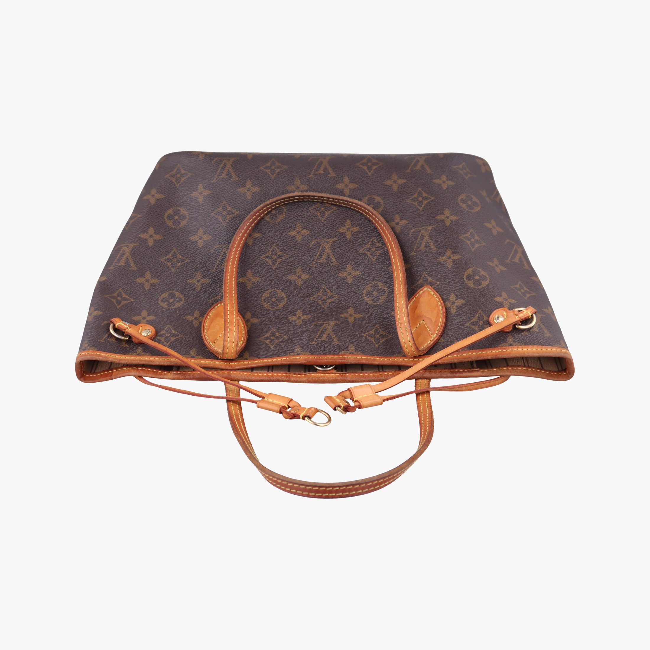 Pre-owned Louis Vuitton NEVERFULL GM Brown Monogram Canvas M40156 handbag | stylenewstar